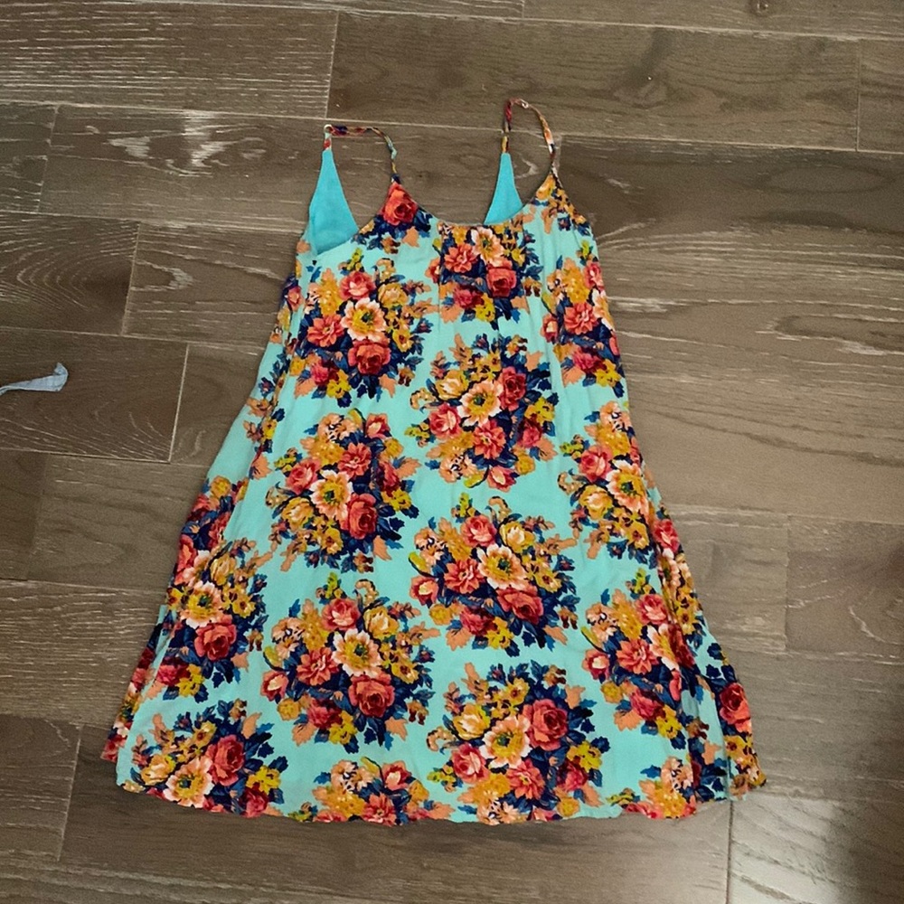 Girls floral dress size 8